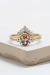 Bague ALICE // Grenat Malaya