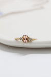 Bague ALICE // Grenat Malaya