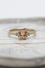 Bague ALICE // Grenat Malaya
