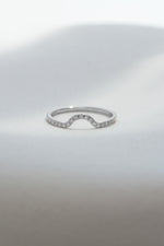 Bague ÉLIE + pavé de diamants
