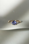 READY TO SHIP // ALIZÉ Ring // Blue sapphire 1.23ct