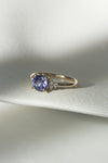 READY TO SHIP // ALIZÉ Ring // Blue sapphire 1.23ct