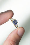 READY TO SHIP // ALIZÉ Ring // Blue sapphire 1.23ct