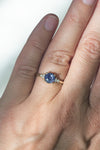 READY TO SHIP // ALIZÉ Ring // Blue sapphire 1.23ct