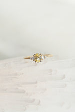 ALICE ring - Yellow sapphire