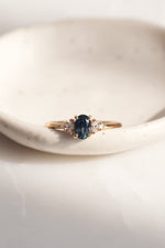 ALICE Ring - Teal Montana Sapphire