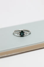 ALICE Ring - Teal Montana Sapphire