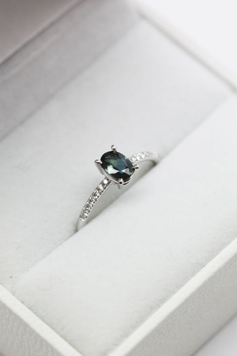READY TO SHIP // AMAËL ring // Australian sapphire