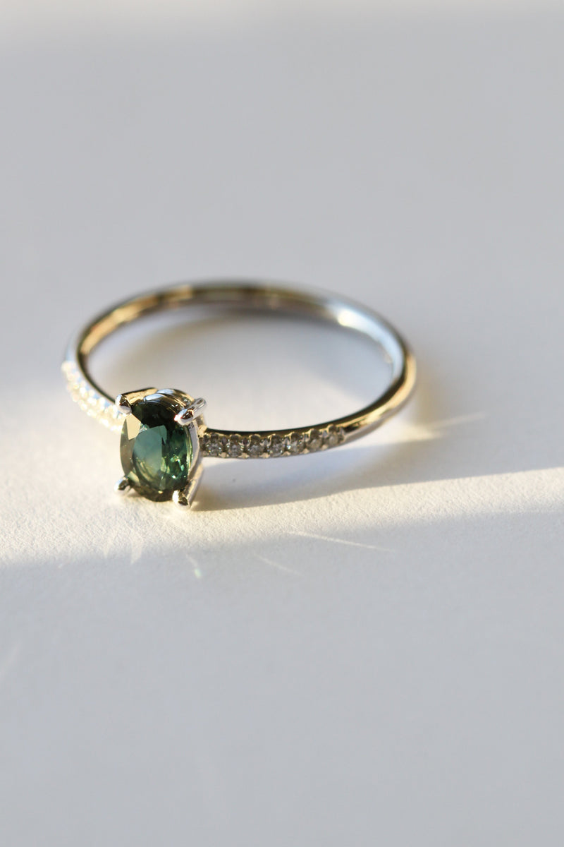 READY TO SHIP // AMAËL ring // Australian sapphire