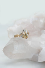 READY TO SHIP // AMBER ring // 1.15ct yellow diamond