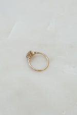 READY TO SHIP // AMBER ring // 1.15ct yellow diamond