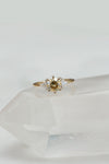 READY TO SHIP // AMBER ring // 1.15ct yellow diamond