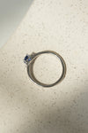 READY TO SHIP // CHARLOTTE Ring // Blue sapphire 0.60ct