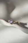 READY TO SHIP // ELENA Ring // Lilac Sapphire 0.85ct 