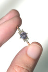 READY TO SHIP // ELENA Ring // Lilac Sapphire 0.85ct 