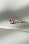 READY TO SHIP // FLAVIE Ring // Pink sapphire 1.15ct