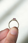READY TO SHIP // FLAVIE Ring // Pink sapphire 1.15ct