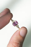READY TO SHIP // FLAVIE Ring // Pink sapphire 1.15ct
