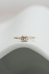 READY TO SHIP // GABRIELA Ring // Champagne diamond 0.50ct