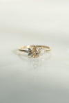 READY TO SHIP // HOLLY ring // Champagne pear diamond 0.52ct