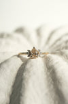 READY TO SHIP // HOLLY ring // Champagne pear diamond 0.52ct