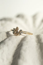READY TO SHIP // HOLLY ring // Champagne pear diamond 0.52ct