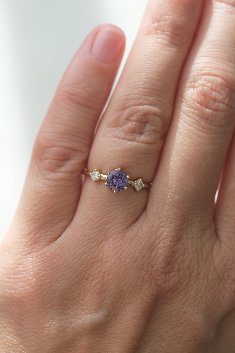 READY TO SHIP // ISABELA Ring // 0.75ct Indigo Sapphire