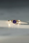 READY TO SHIP // ISABELA Ring // 0.75ct Indigo Sapphire