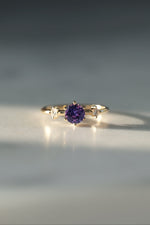 READY TO SHIP // ISABELA Ring // 0.75ct Indigo Sapphire