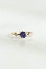 READY TO SHIP // ISABELA Ring // 0.75ct Indigo Sapphire