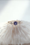 READY TO SHIP // ISABELA Ring // 0.75ct Indigo Sapphire