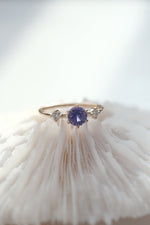 READY TO SHIP // ISABELA Ring // 0.75ct Indigo Sapphire
