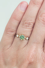PRÊTE À PARTIR // Bague ISABELA // Saphir vert 0.73ct