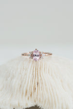 READY TO SHIP // ISLA Ring // Pale Pink Sapphire