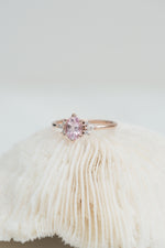 READY TO SHIP // ISLA Ring // Pale Pink Sapphire