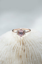 READY TO SHIP // ISLA Ring // Pale Pink Sapphire
