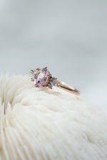 READY TO SHIP // ISLA Ring // Pale Pink Sapphire