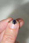 READY TO SHIP // JANE Ring // Purple sapphire 1.30ct