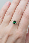 READY TO SHIP // JANE Ring // Green Tourmaline