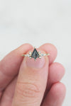 READY TO SHIP // JINNY Ring // Black diamond 0.93ct