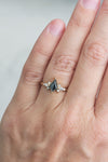 READY TO SHIP // JINNY Ring // Black diamond 0.93ct