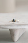 READY TO SHIP // JINNY Ring // Black diamond 0.93ct