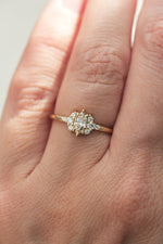 PRÊTE À PARTIR // Bague JUNE // Diamant marquise 0,26ct