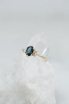 JANE Ring - Australian Teal Sapphire