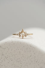 READY TO SHIP // JINNY ring // 0.60ct champagne diamond