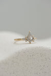 PRÊTE À PARTIR // Bague JINNY // Diamant gris pâle 0.56ct