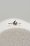 PRÊTE À PARTIR // Bague JINNY // Diamant noir 0.46ct + Diamants blancs