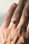 PRÊTE À PARTIR // Bague KALA // Saphir teal