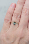 KALA Ring // Green Sapphire