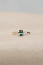 KALA Ring // Green Sapphire